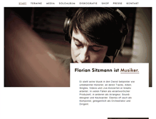Tablet Screenshot of floriansitzmann.de